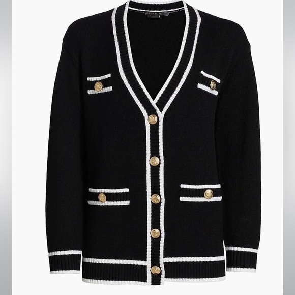 Alice + Olivia Sweaters - Alice + Olivia
Bradford Tipped Cardigan